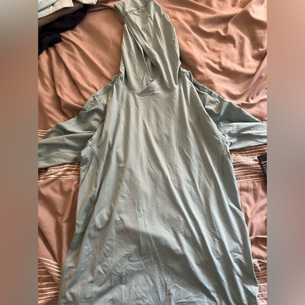Backcountry Hoodie Light Green/Grey with tags